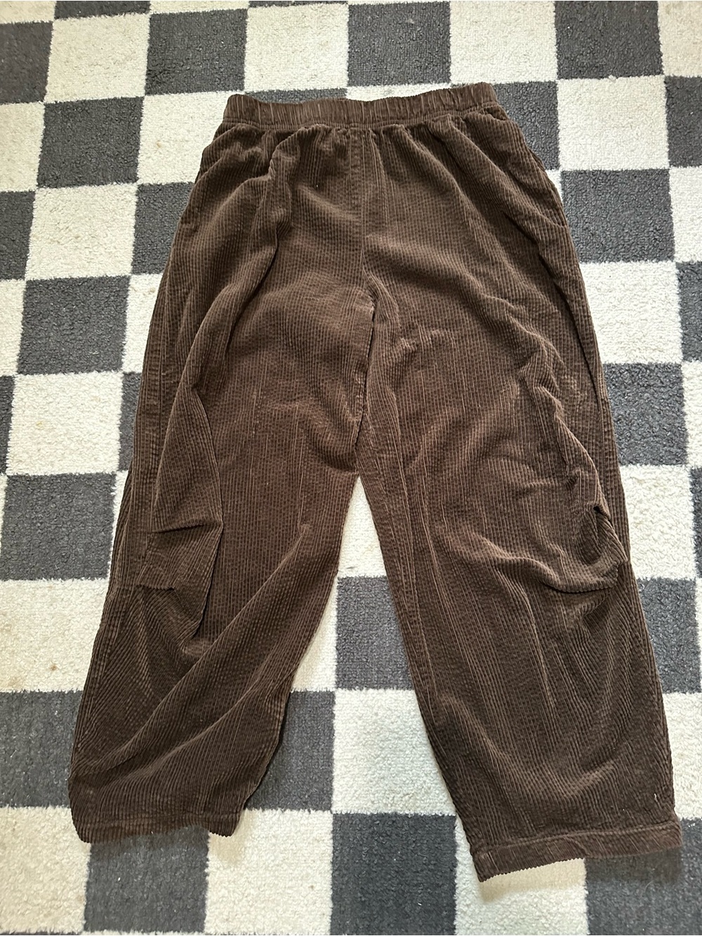 Cut Loose corduroy lantern pants